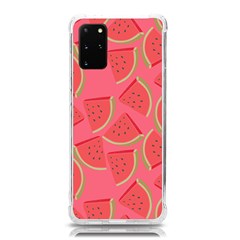Watermelon Background Watermelon Wallpaper Samsung Galaxy S20plus 6 7 Inch Tpu Uv Case by pakminggu