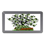 Watermelon Tree Abstraction On Watermelon Abundance Memory Card Reader (Mini) Front