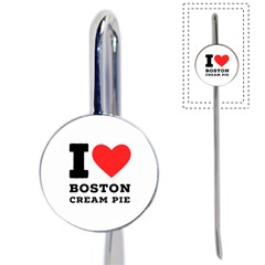 I Love Boston Cream Pie Book Mark by ilovewhateva