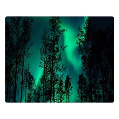 Aurora Northern Lights Celestial Magical Astronomy Two Sides Premium Plush Fleece Blanket (large) by pakminggu