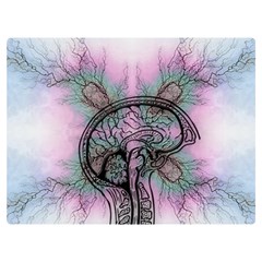 Tourette Syndrome Epilepsy Brain Premium Plush Fleece Blanket (extra Small) by pakminggu