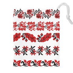 Ukraine Scheme Pattern Kit Ornament Plants Drawstring Pouch (5xl) by pakminggu