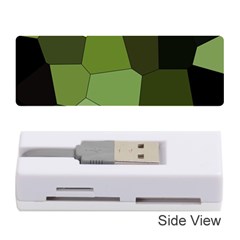 Mosaic Structure Background Tile Memory Card Reader (stick) by danenraven