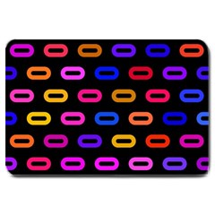 Pattern Background Structure Black Large Doormat by danenraven