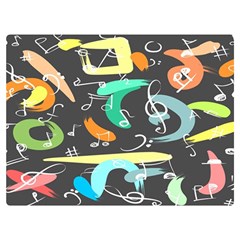 Repetition Seamless Child Sketch Premium Plush Fleece Blanket (extra Small) by danenraven