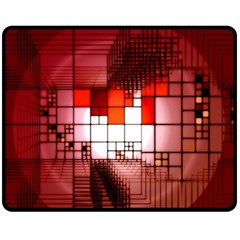 Pattern Structure Light Patterns Fleece Blanket (medium) by danenraven