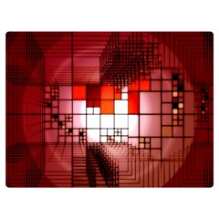 Pattern Structure Light Patterns Premium Plush Fleece Blanket (extra Small) by danenraven