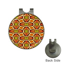 Geometry Shape Retro Trendy Symbol Hat Clips With Golf Markers by danenraven
