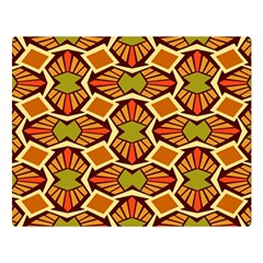 Geometry Shape Retro Trendy Symbol Two Sides Premium Plush Fleece Blanket (large) by danenraven