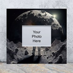 Astronaut Space Walk White Wall Photo Frame 5  X 7  by danenraven