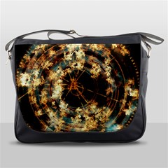 Science Fiction Background Fantasy Messenger Bag by danenraven