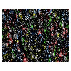 Illustration Universe Star Planet Premium Plush Fleece Blanket (medium) by danenraven