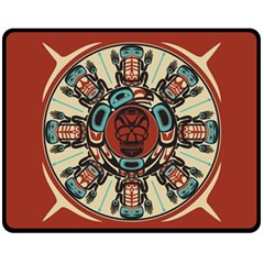 Grateful Dead Pacific Northwest Fleece Blanket (medium) by Mog4mog4
