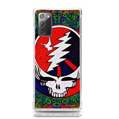 Grateful Dead Pattern Samsung Galaxy Note 20 Tpu Uv Case by Mog4mog4