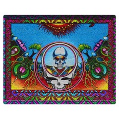 Grateful Dead Wallpapers Two Sides Premium Plush Fleece Blanket (medium) by Mog4mog4