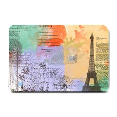 Scrapbook Paris Vintage France Small Doormat by Mog4mog4