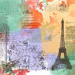 Scrapbook Paris Vintage France Play Mat (rectangle) by Mog4mog4