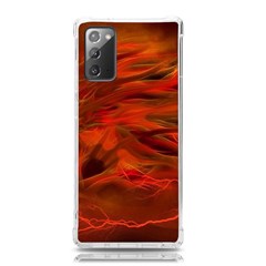 Fire Lion Flames Light Mystical Dangerous Wild Samsung Galaxy Note 20 Tpu Uv Case by Mog4mog4