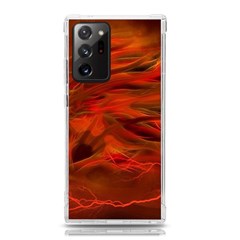 Fire Lion Flames Light Mystical Dangerous Wild Samsung Galaxy Note 20 Ultra Tpu Uv Case by Mog4mog4