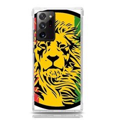 Lion Head Africa Rasta Samsung Galaxy Note 20 Ultra Tpu Uv Case by Mog4mog4