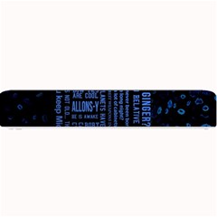 Doctor Who Tardis Small Bar Mat by Mog4mog4