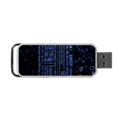 Doctor Who Tardis Portable Usb Flash (one Side) by Mog4mog4