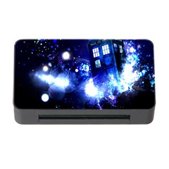 Tardis Background Space Memory Card Reader With Cf by Mog4mog4