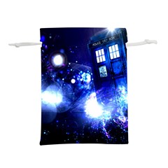 Tardis Background Space Lightweight Drawstring Pouch (m) by Mog4mog4