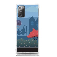 Town Vector Illustration Illustrator City Urban Samsung Galaxy Note 20 Tpu Uv Case by Mog4mog4