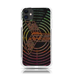 Black And Green Area Rug Neon Genesis Evangelion Computer Communication Iphone 11 Tpu Uv Print Case by Bakwanart