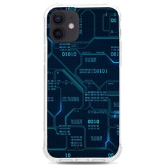 Technology Computer Circuit Boards Electricity Cpu Binary Iphone 12/12 Pro Tpu Uv Print Case by Bakwanart