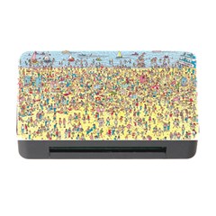 Waldo Cartoon Where s Wally Water Sky Sea Day Nature Memory Card Reader With Cf by 99art