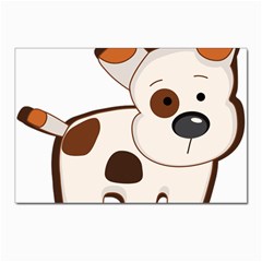 Animation-dog-cute-cartoon-drawing Postcards 5  X 7  (pkg Of 10) by 99art