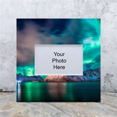 Amazing Aurora Borealis Colors White Box Photo Frame 4  X 6  by B30l