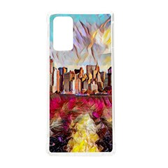 New York Skyline Manhattan City Samsung Galaxy Note 20 Tpu Uv Case by Cowasu