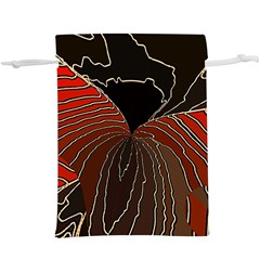 Red Gold Black Voracious Plant Leaf Lightweight Drawstring Pouch (xl) by Bangk1t