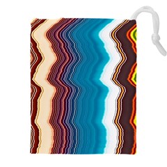 Line Vertical Lines Color Lines Drawstring Pouch (5xl) by Bangk1t
