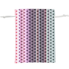 Triangle Stripes Texture Pattern Lightweight Drawstring Pouch (xl) by Bangk1t