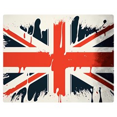 Union Jack England Uk United Kingdom London Premium Plush Fleece Blanket (medium) by Bangk1t
