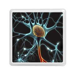 Organism Neon Science Memory Card Reader (square) by Ndabl3x