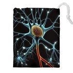 Organism Neon Science Drawstring Pouch (4XL) Front