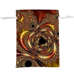 Geometric Art Fractal Abstract Art Lightweight Drawstring Pouch (xl) by Ndabl3x