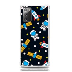 Seamless-adventure-space-vector-pattern-background Samsung Galaxy Note 20 Tpu Uv Case by Wav3s