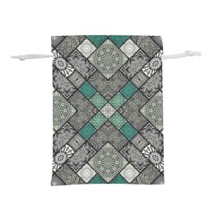 Mandala Decoration Flora Floral Flower Lightweight Drawstring Pouch (m) by Vaneshop