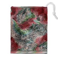 Design Pattern Scarf Gradient Drawstring Pouch (4xl) by Vaneshop