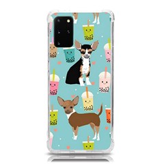 Chihuahua Bubble Kawaii Boba Tea Cute Dog Samsung Galaxy S20plus 6 7 Inch Tpu Uv Case by Wav3s