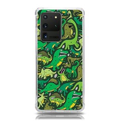 Dino Kawaii Samsung Galaxy S20 Ultra 6 9 Inch Tpu Uv Case by Wav3s