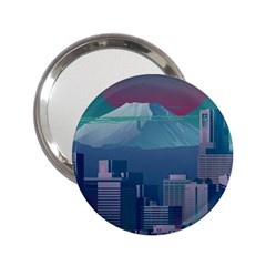 The Sun City Tokyo Japan Volcano Kyscrapers Building 2 25  Handbag Mirrors by Grandong