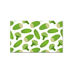 Vegetable Pattern With Composition Broccoli Sticker Rectangular (100 Pack) by Grandong