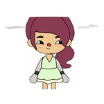 Toca life self made character  Lightweight Drawstring Pouch (M) Back